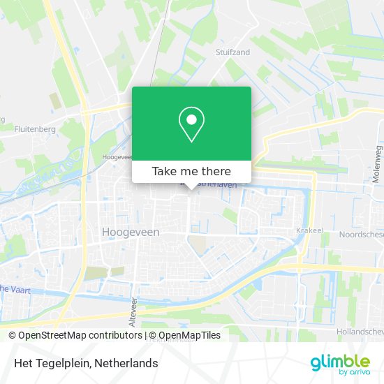 Het Tegelplein Karte