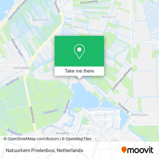 Natuurkern Prielenbos map