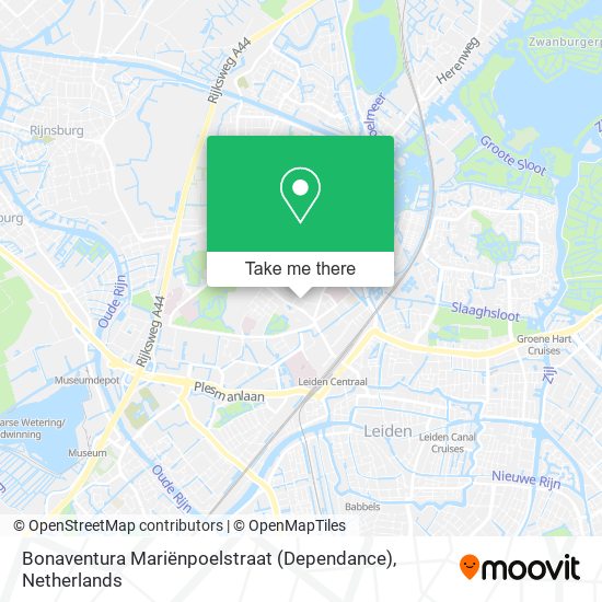Bonaventura Mariënpoelstraat (Dependance) map