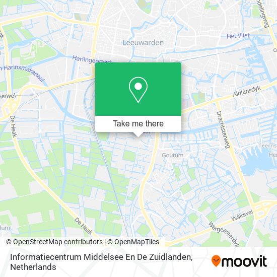 Informatiecentrum Middelsee En De Zuidlanden Karte