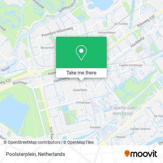 Poolsterplein map