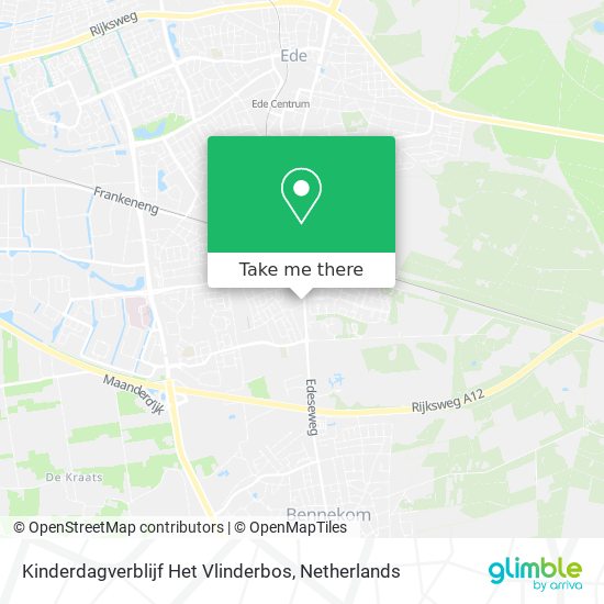 Kinderdagverblijf Het Vlinderbos map