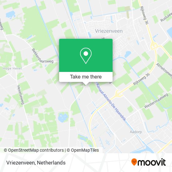 Vriezenveen map