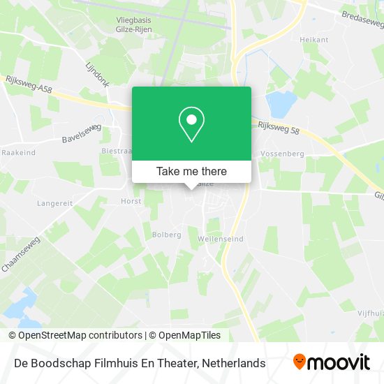 De Boodschap Filmhuis En Theater map