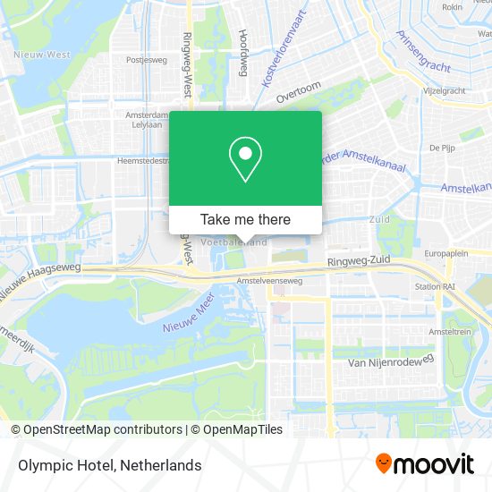 Olympic Hotel map