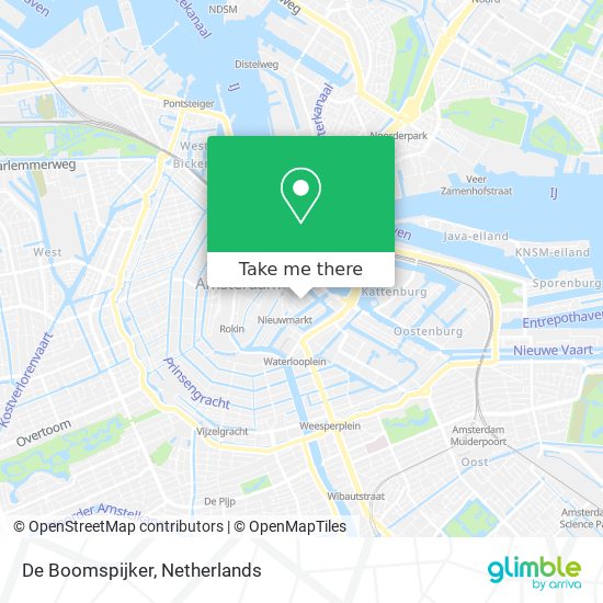 De Boomspijker map