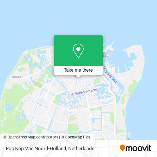 Roc Kop Van Noord-Holland Karte