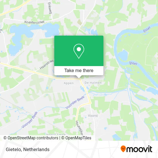 Gietelo map