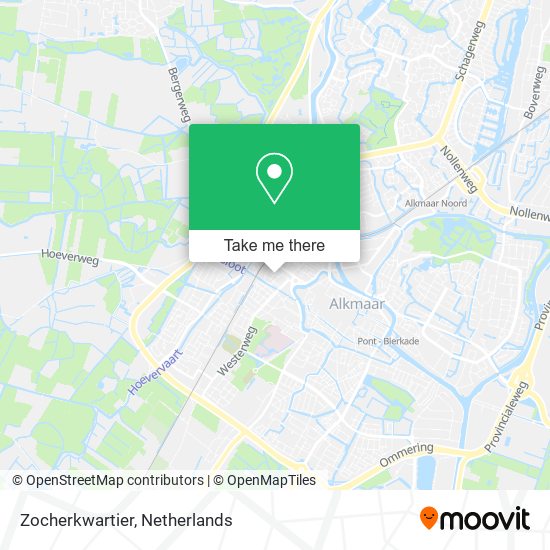 Zocherkwartier map