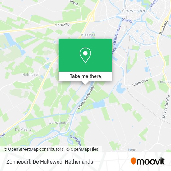 Zonnepark De Hulteweg map
