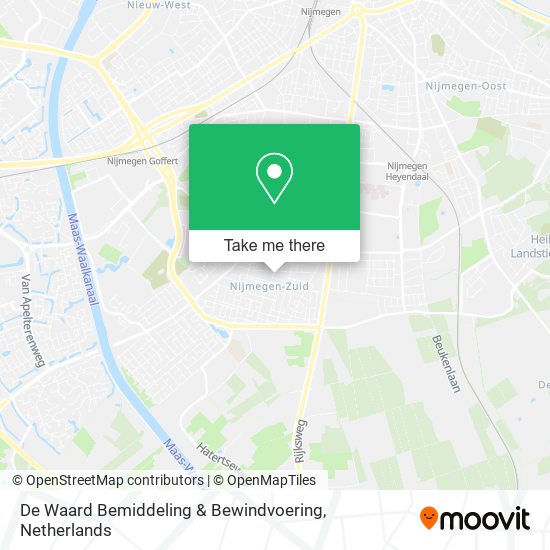 De Waard Bemiddeling & Bewindvoering Karte