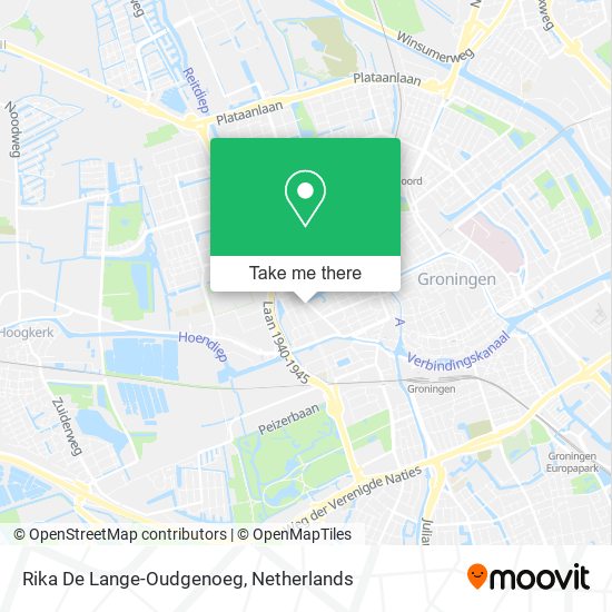 Rika De Lange-Oudgenoeg Karte