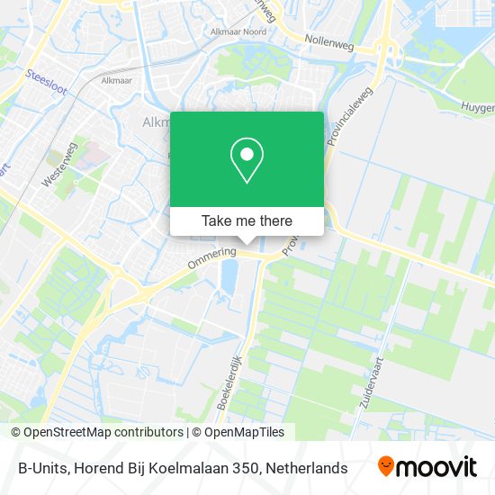 B-Units, Horend Bij Koelmalaan 350 map