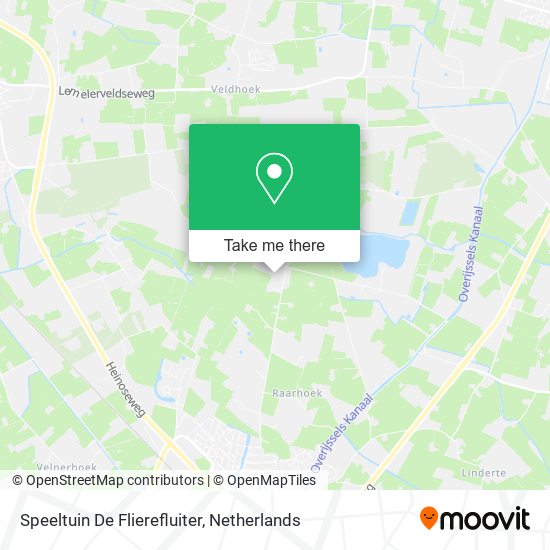 Speeltuin De Flierefluiter map