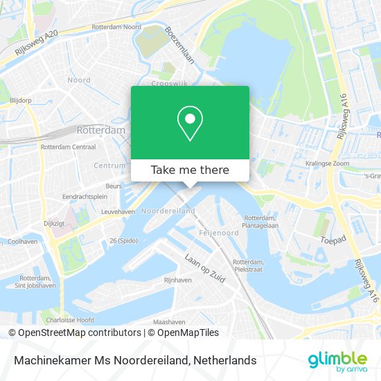 Machinekamer Ms Noordereiland map