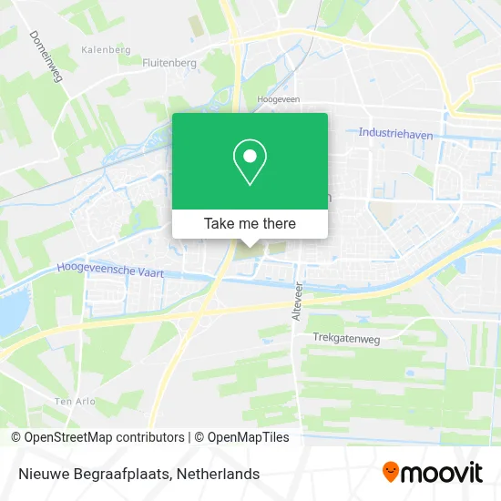 Nieuwe Begraafplaats map