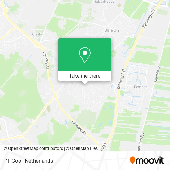 'T Gooi map