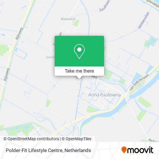 Polder-Fit Lifestyle Centre map