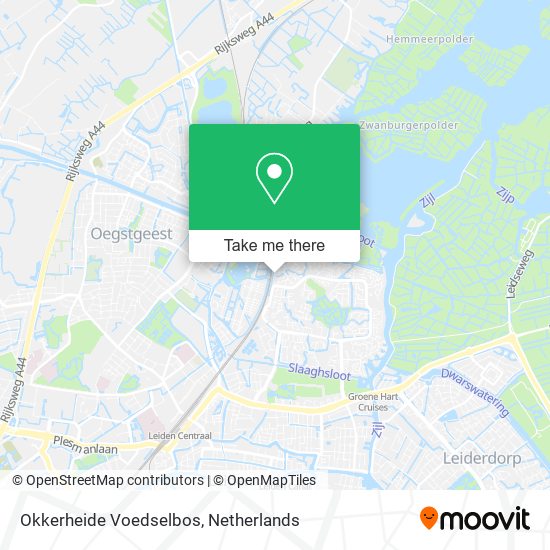 Okkerheide Voedselbos map