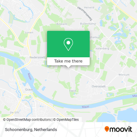 Schoonenburg map