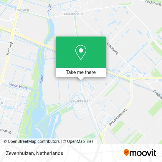 Zevenhuizen map