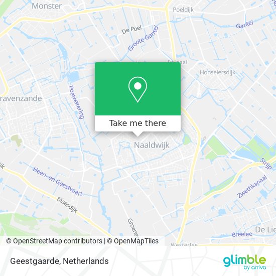 Geestgaarde map