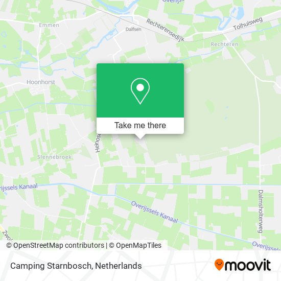 Camping Starnbosch map