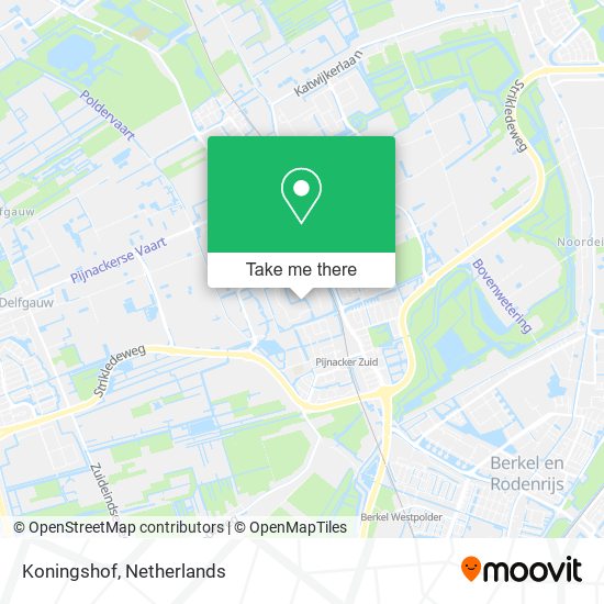 Koningshof map