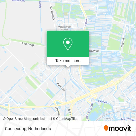 Coenecoop map