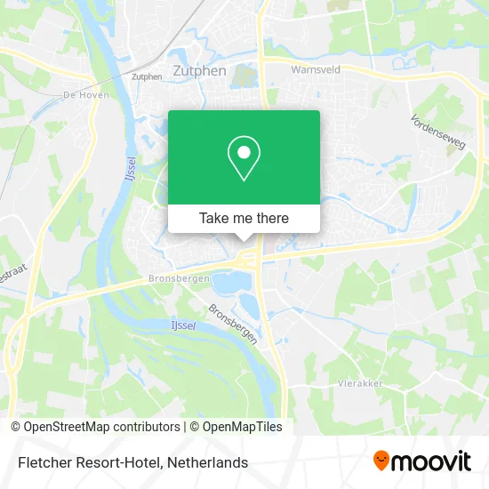 Fletcher Resort-Hotel map