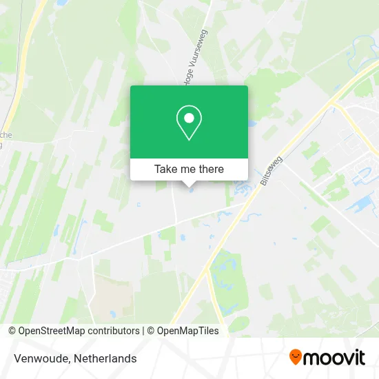 Venwoude map