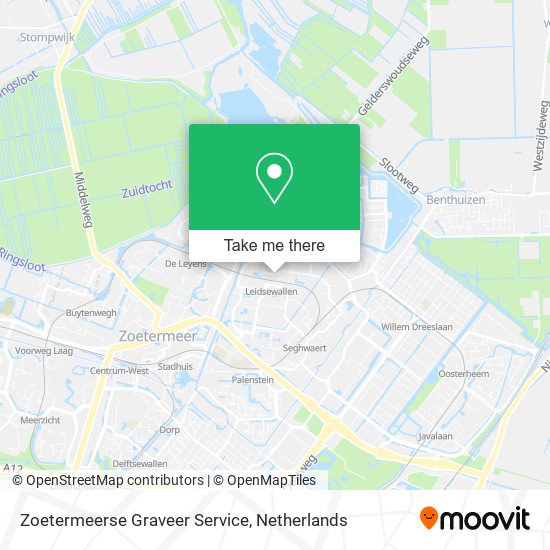 Zoetermeerse Graveer Service map