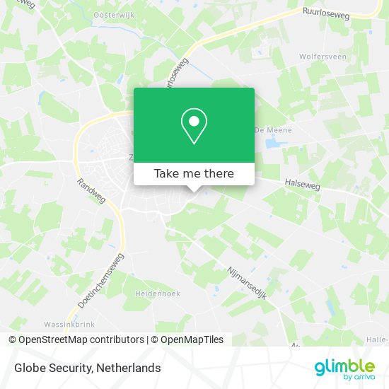 Globe Security map