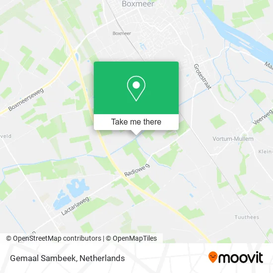Gemaal Sambeek map