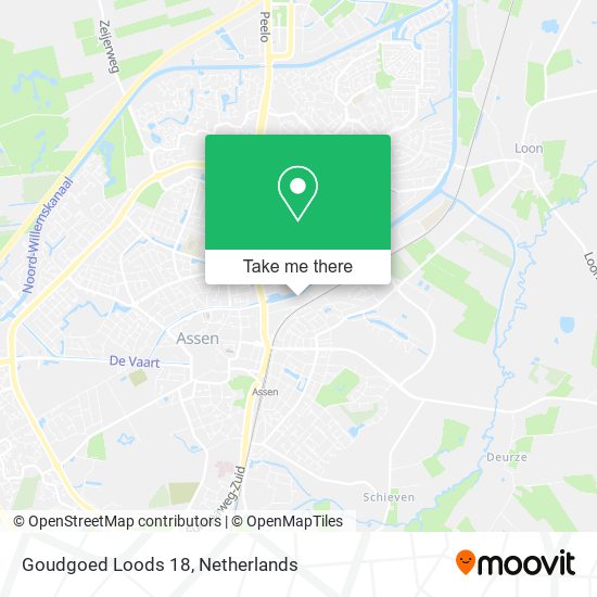 Goudgoed Loods 18 map