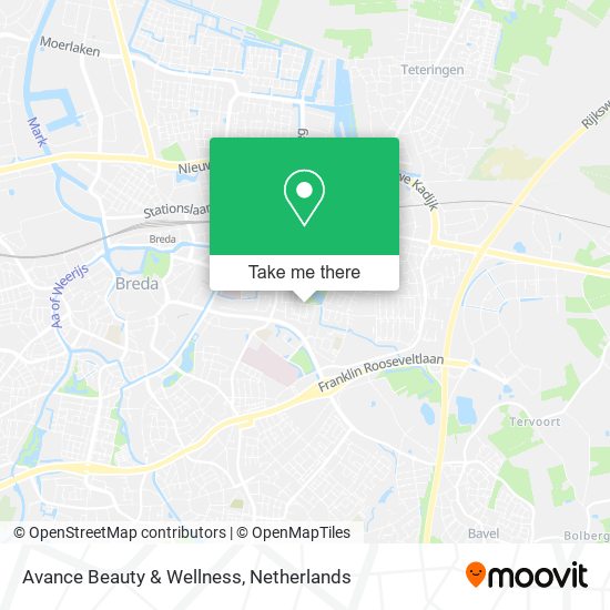 Avance Beauty & Wellness map