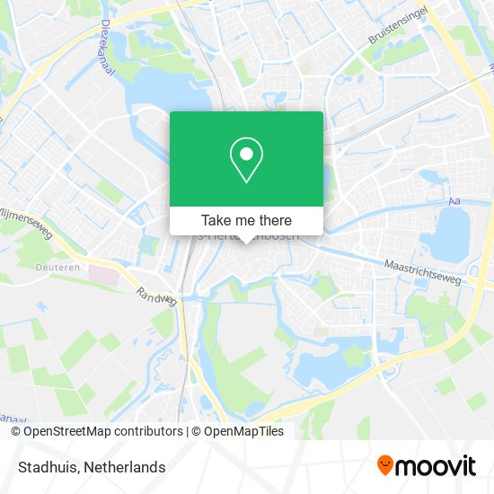 Stadhuis map