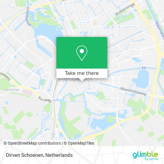 Dirven Schoenen map