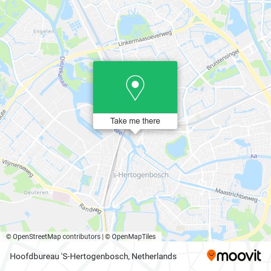 Hoofdbureau 'S-Hertogenbosch map