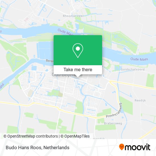 Budo Hans Roos map