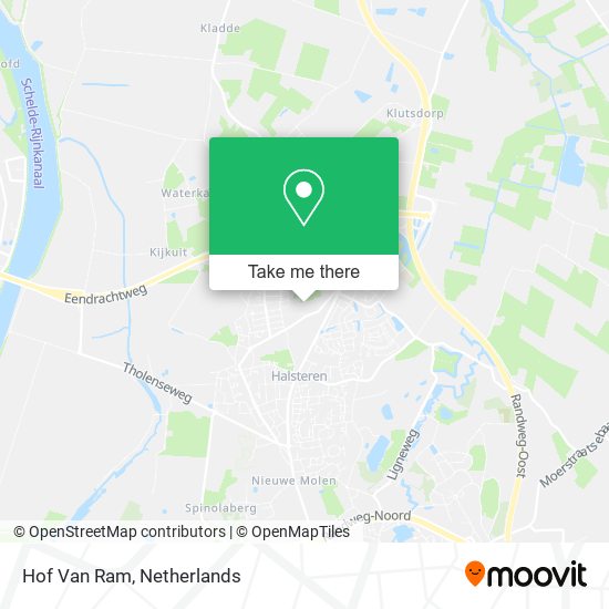 Hof Van Ram map