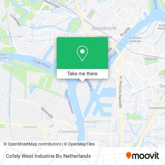Cofely West Industrie Bv map