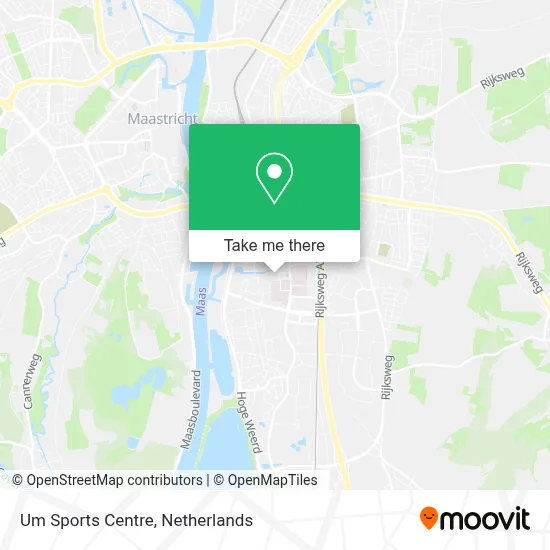 Um Sports Centre map