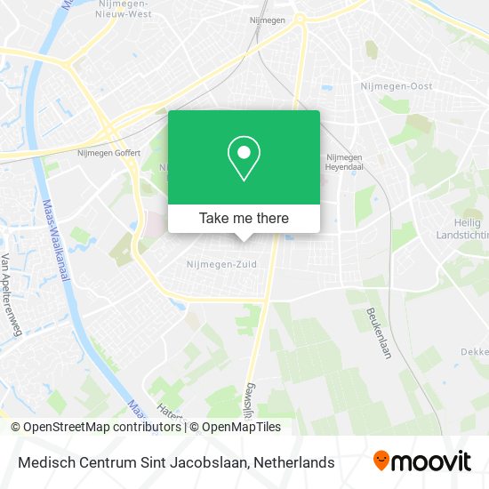 Medisch Centrum Sint Jacobslaan map