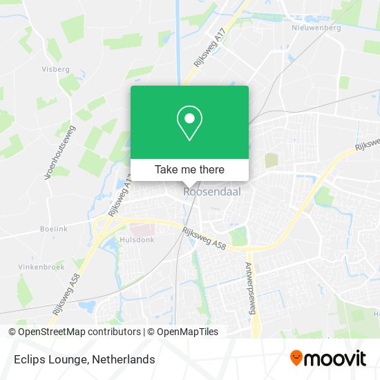 Eclips Lounge map