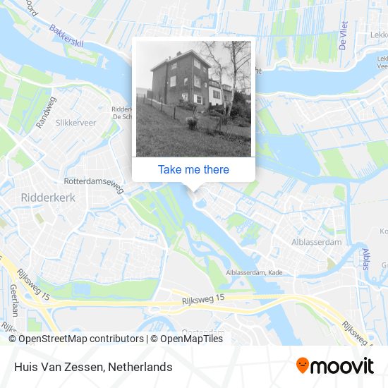 Huis Van Zessen map