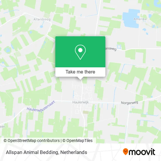 Allspan Animal Bedding map