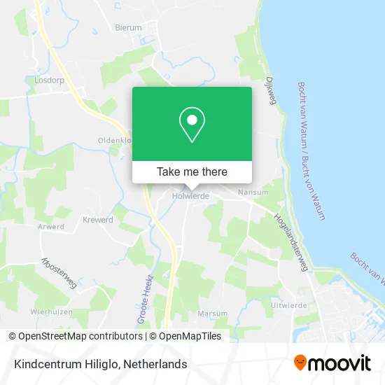 Kindcentrum Hiliglo map