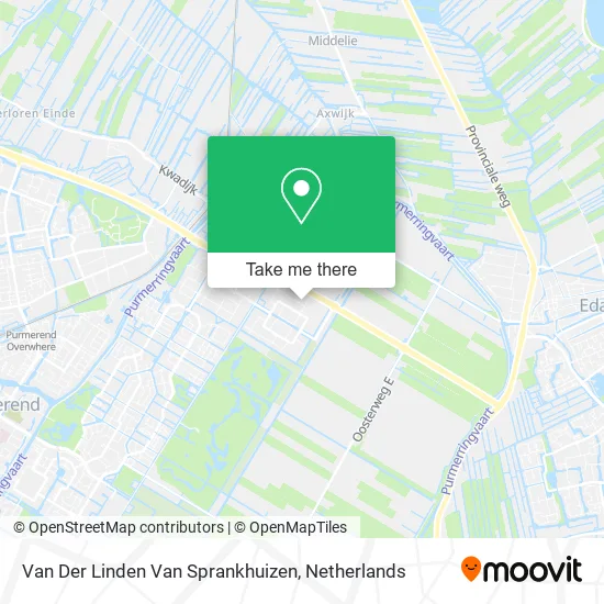 Van Der Linden Van Sprankhuizen map