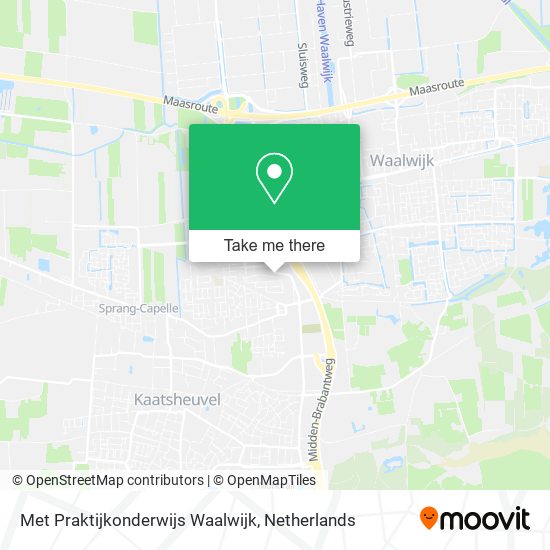 Met Praktijkonderwijs Waalwijk map